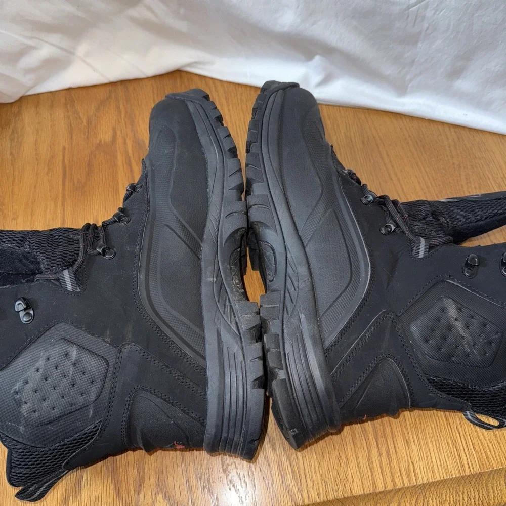 Nortiv8 Thinsulate Men's Boots Waterproof Hiking Construction Sz‎ 12 Black